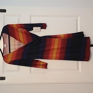 LulaRoe Michelle Wrap Dress, New with Tags, Size M